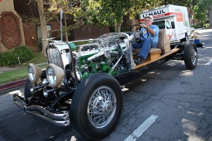Jay Leno Drives One of the Scariest Cars of All Time