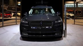 The 2019 Lincoln Aviator at the Chicago Auto Show