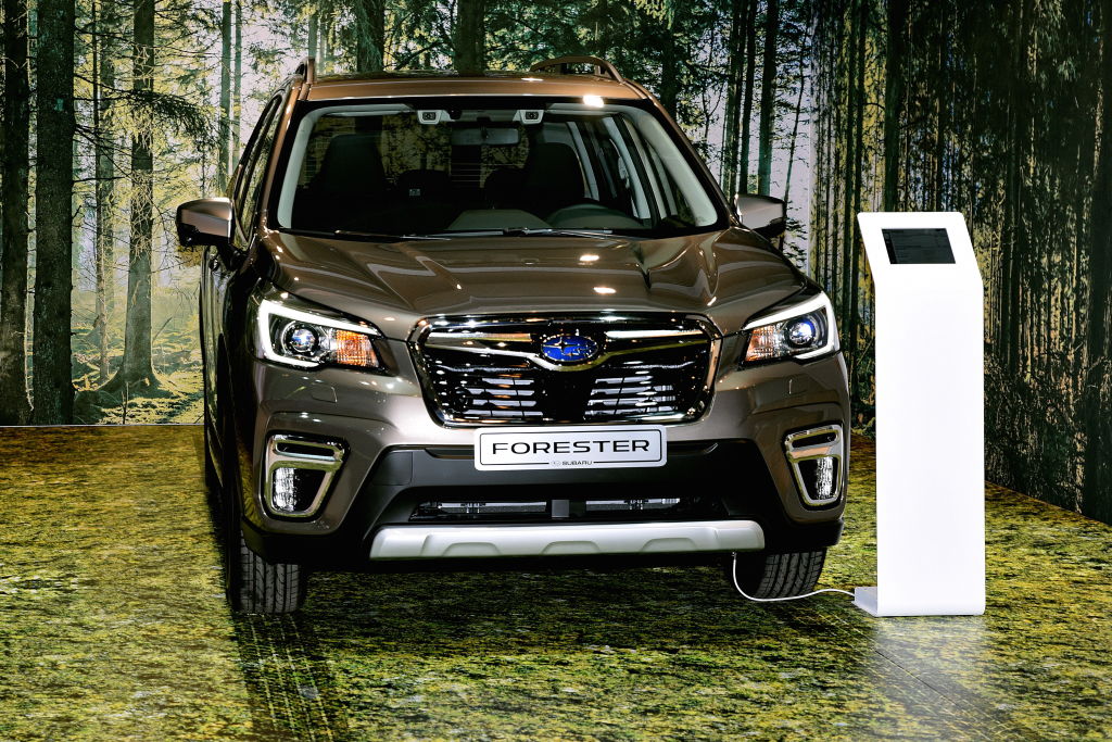 The Subaru Forester at the Brussels Motor Show