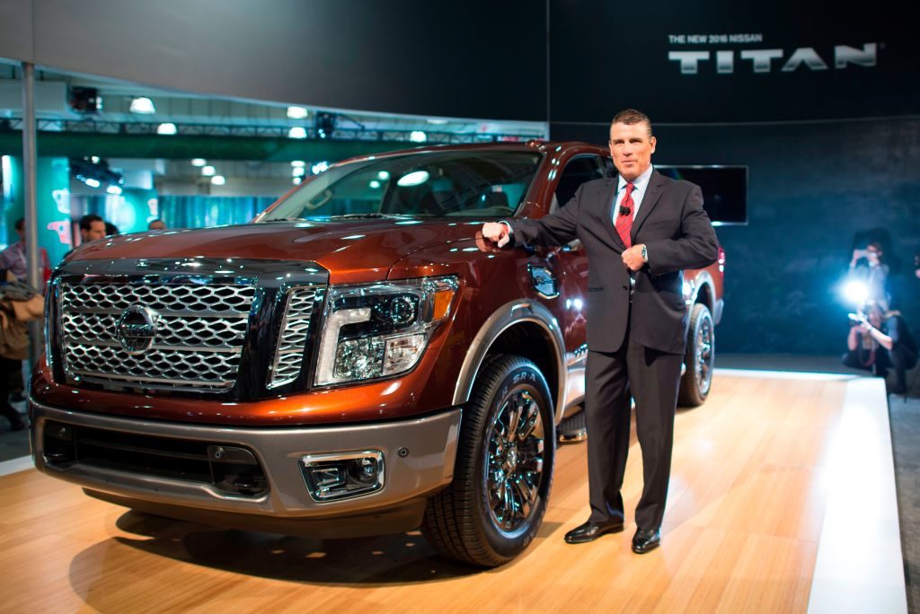 The Nissan Titan at the New York International Auto Show