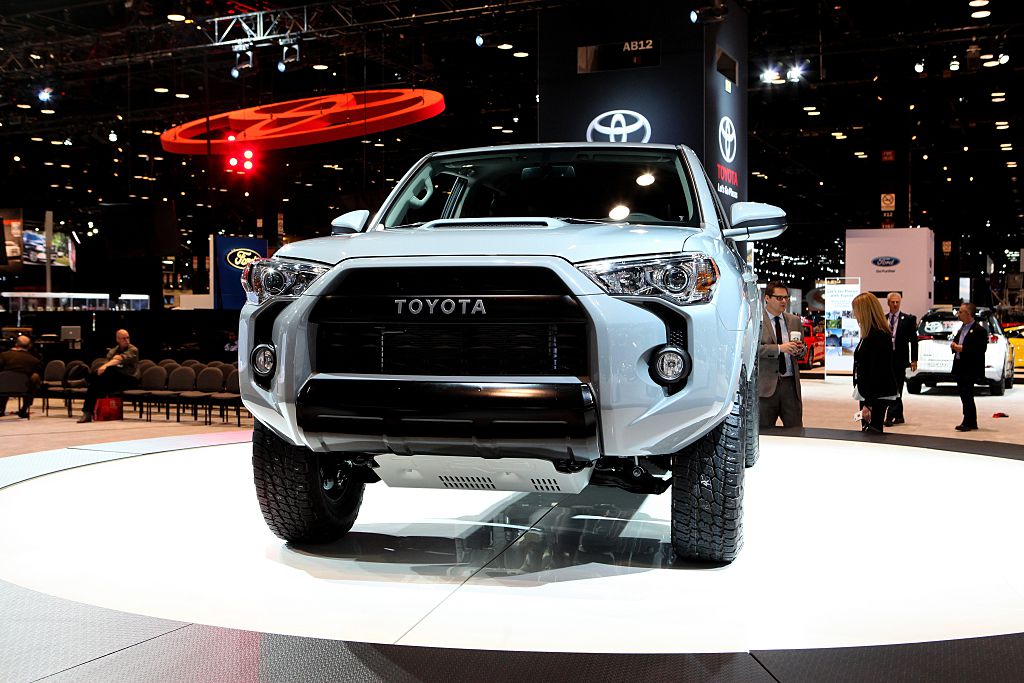 The Toyota 4Runner on display at the 108th Annual Chicago Auto Show