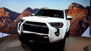 The Toyota 4Runner displayed at the Annual Chicago Auto Show