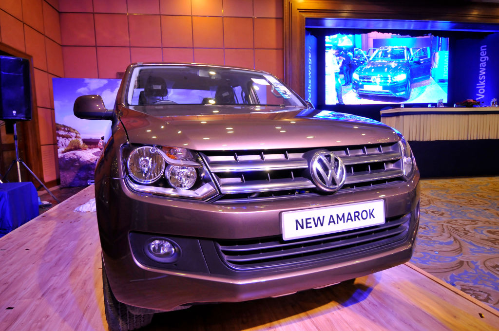 The Volkswagen Amarok unveiled by Volkswagen Nepal