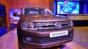 The Volkswagen Amarok unveiled by Volkswagen Nepal