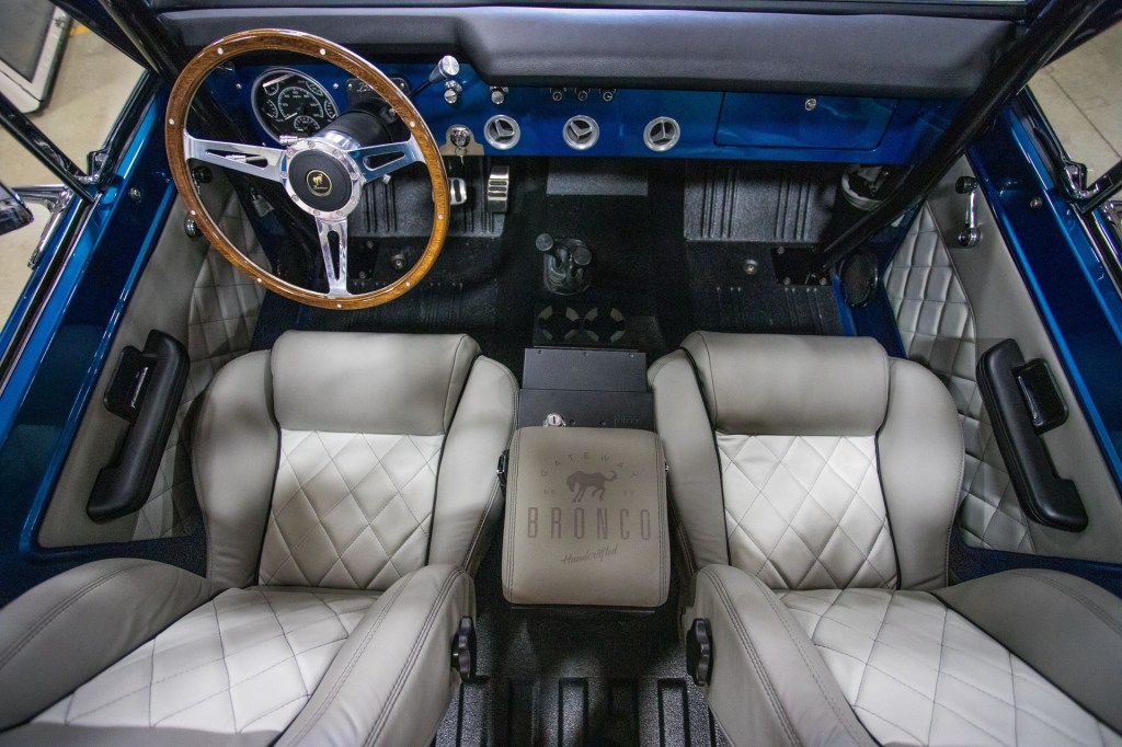 1966 Gateway Ford Bronco Coyote interior