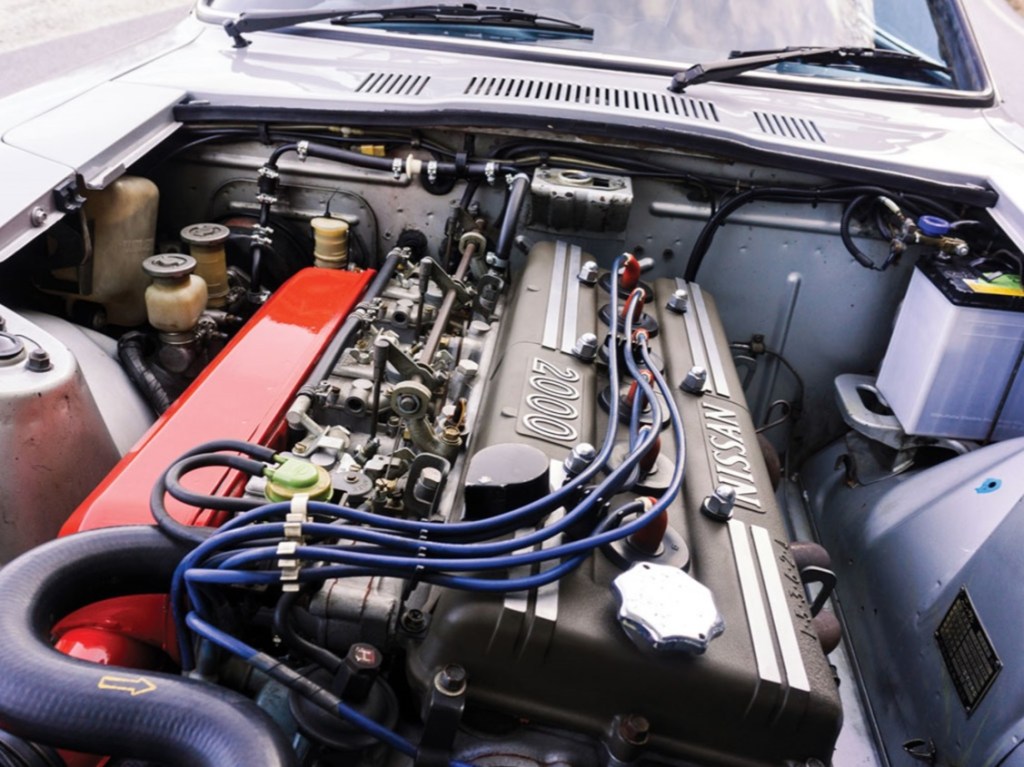 1970 Nissan Fairlady Z Z432 engine bay