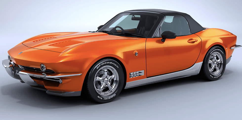 2019 Miata conversion to Rockstar 1960s Corvette-