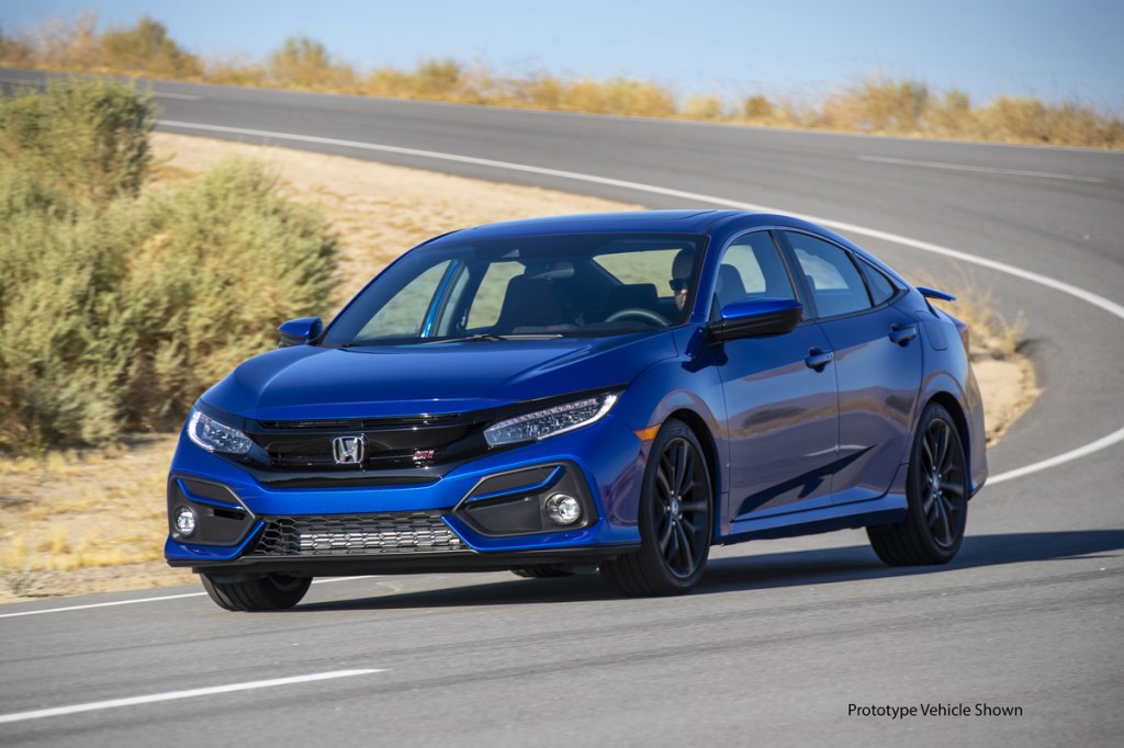 2020 Honda Civic Si Sedan