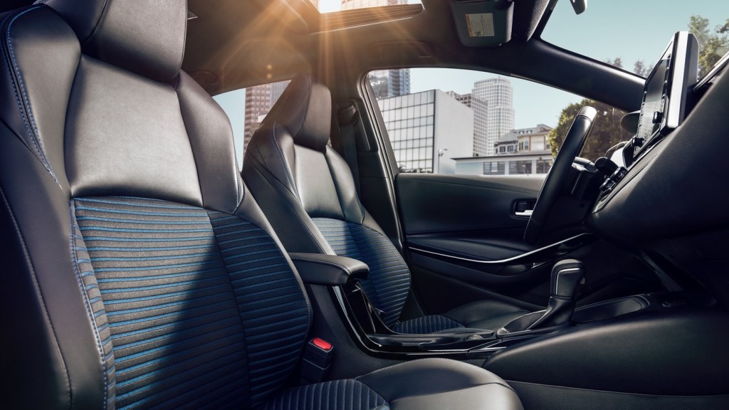 2020 Toyota Corolla XSE interior