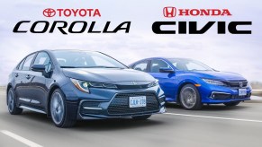 2020 Toyota Corolla XSE vs 2020 Honda Civic Touring