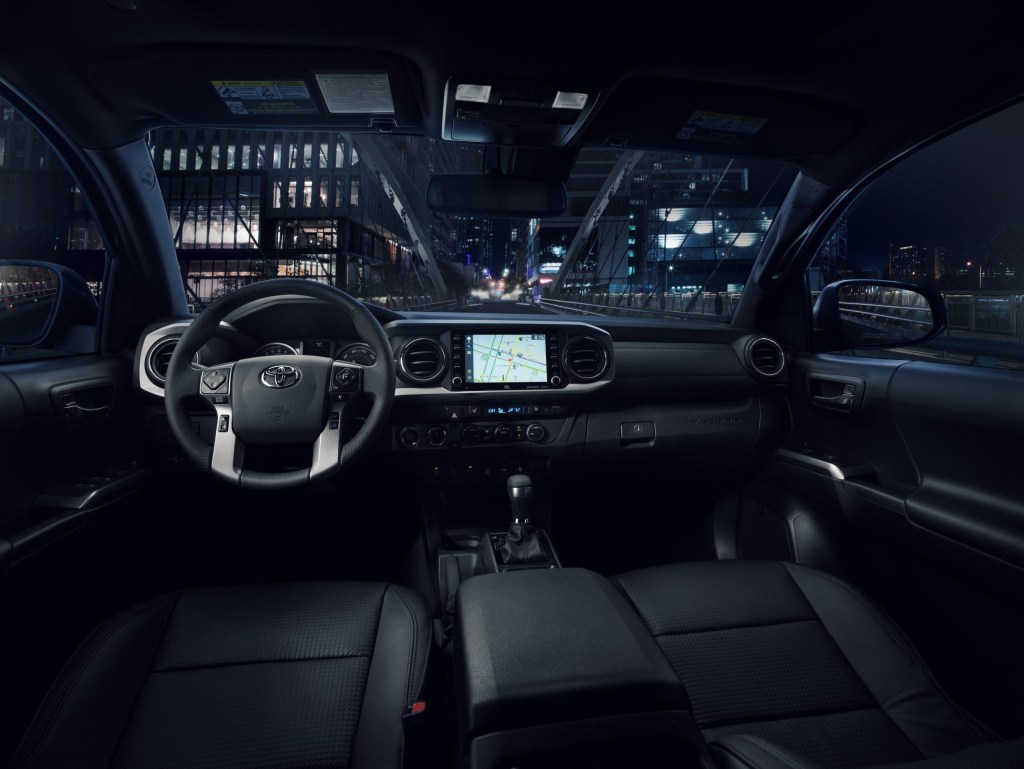 2021 Toyota Tacoma Nightshade interior