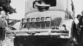 Al Capone's Cadillac on display
