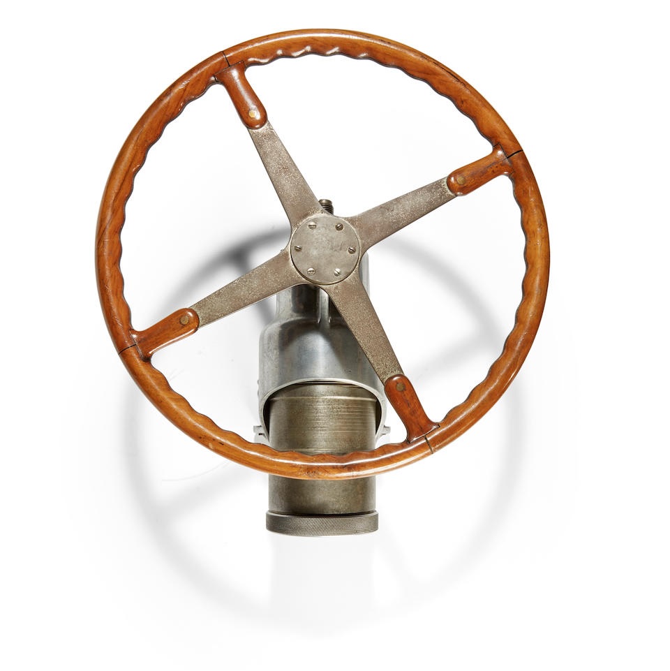 Bugatti pasta maker steering wheel detail