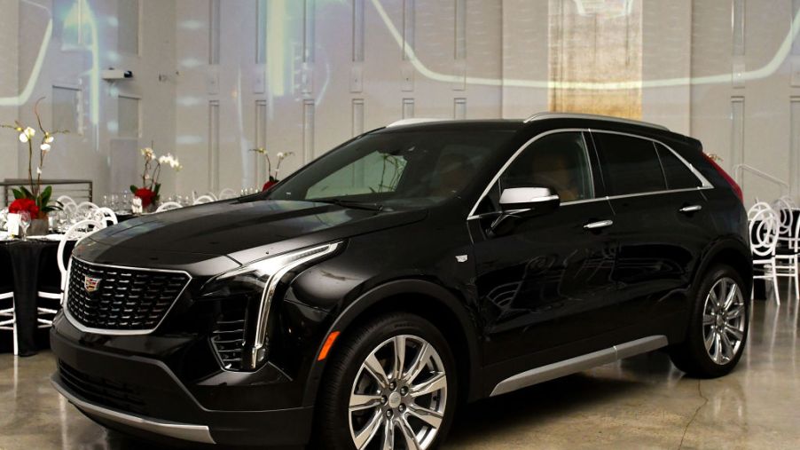 Cadillac XT4 on display at Cadillac Welcome Luncheon At ABFF: Black Hollywood Now at The Temple House