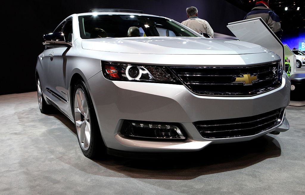 2016 Chevrolet Impala LTZ is on display at the 108th Annual Chicago Auto Show
