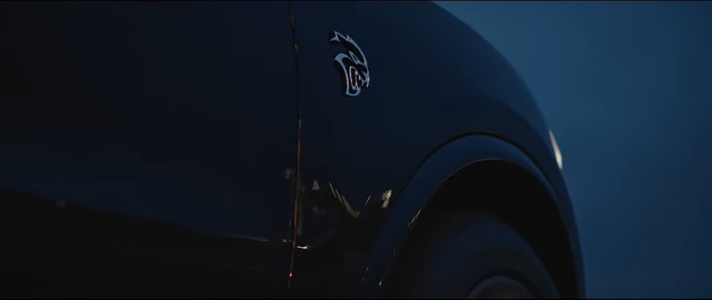 Dodge Durango Hellcat teaser fender