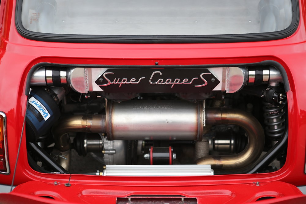 Gildred Racing Super Cooper Type S rear engine access