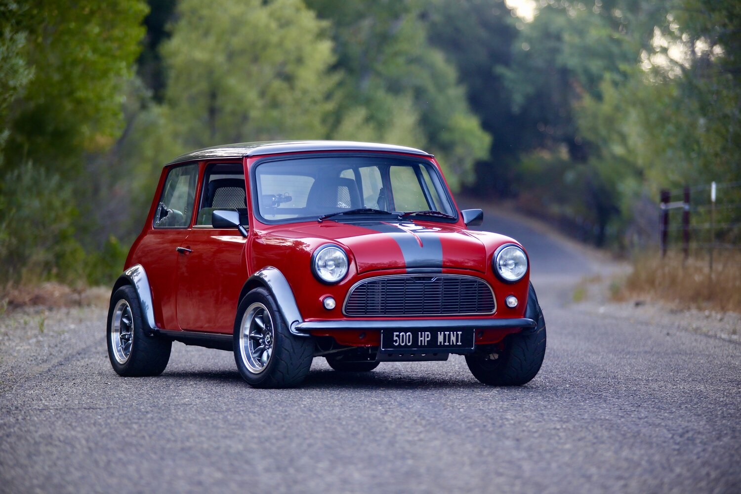 For Maximum Speed Start with a Classic Mini Cooper