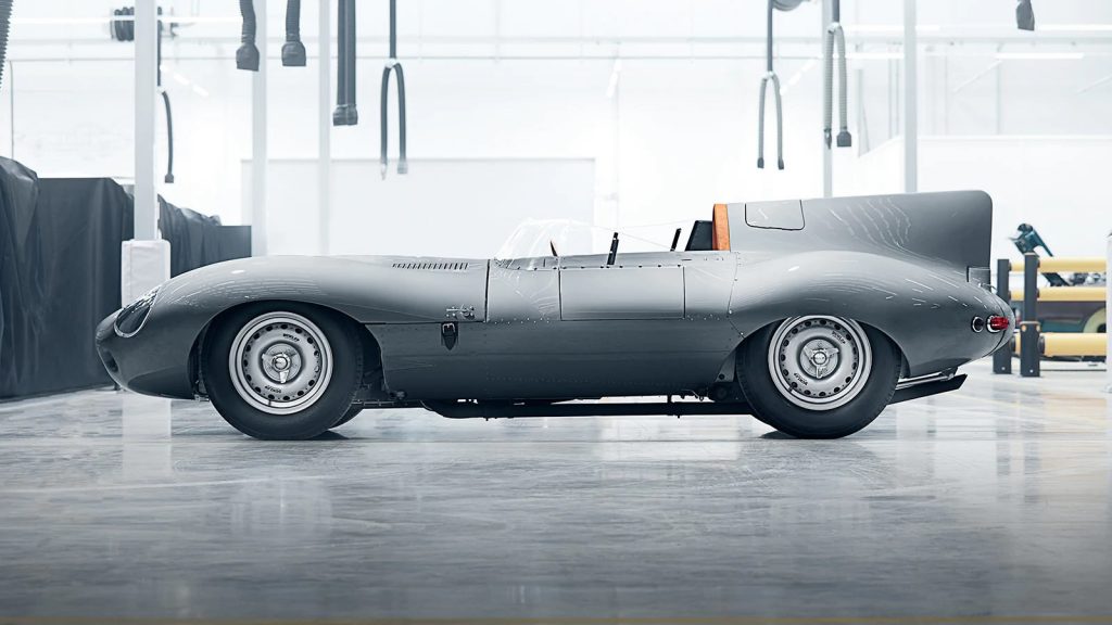 Jaguar D-Type continuation side