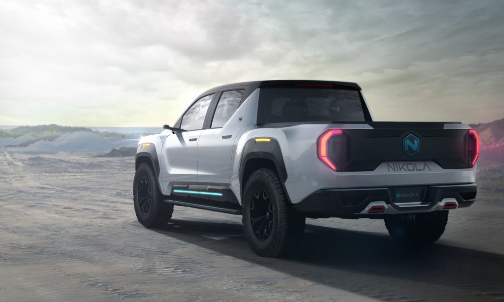 Nikola Motors Badger rear