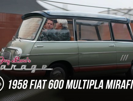 Jay Leno Drives the World’s Rarest Fiat 600 Minivans
