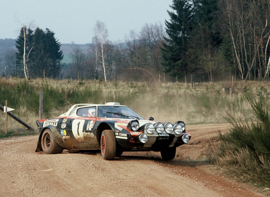 1973 Lancia Stratos rally car