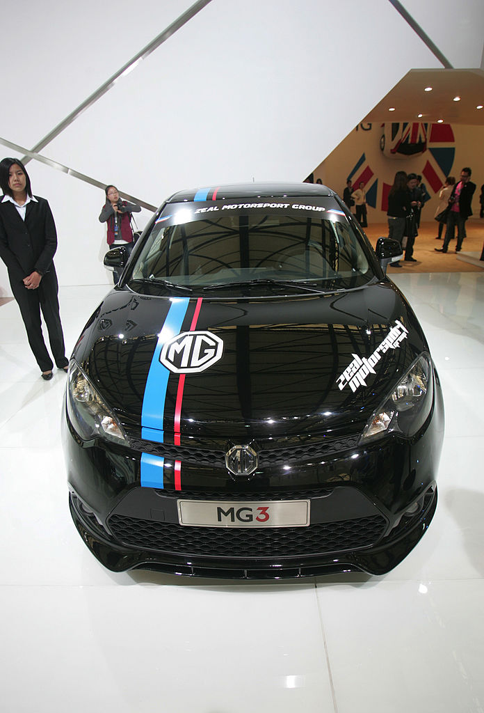 MG3 at a car show in 2011