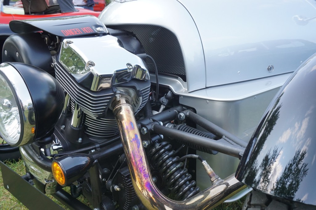 2017 Morgan 3-Wheeler engine detail
