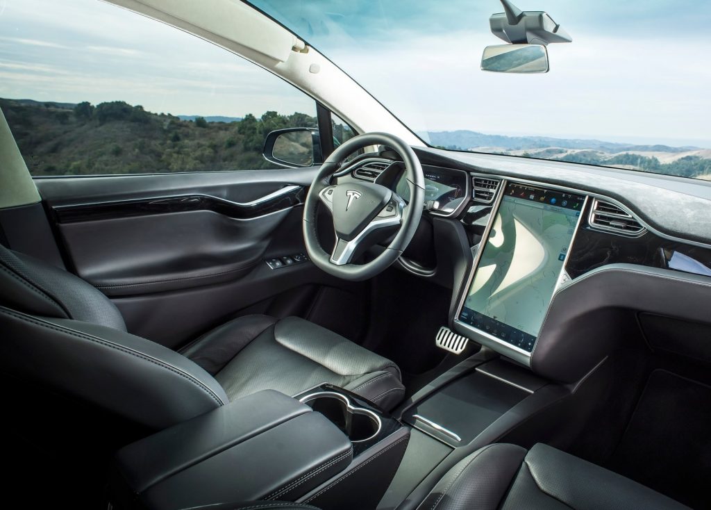2017 Tesla Model X interior