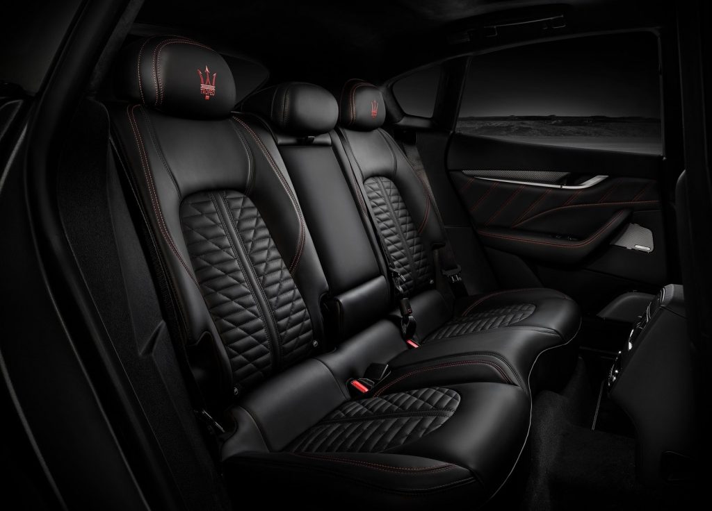 2019 Maserati Levante Trofeo 2nd-row seats