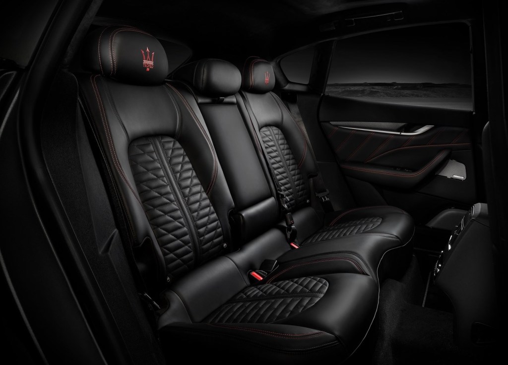 2019 Maserati Levante Trofeo 2nd-row seats