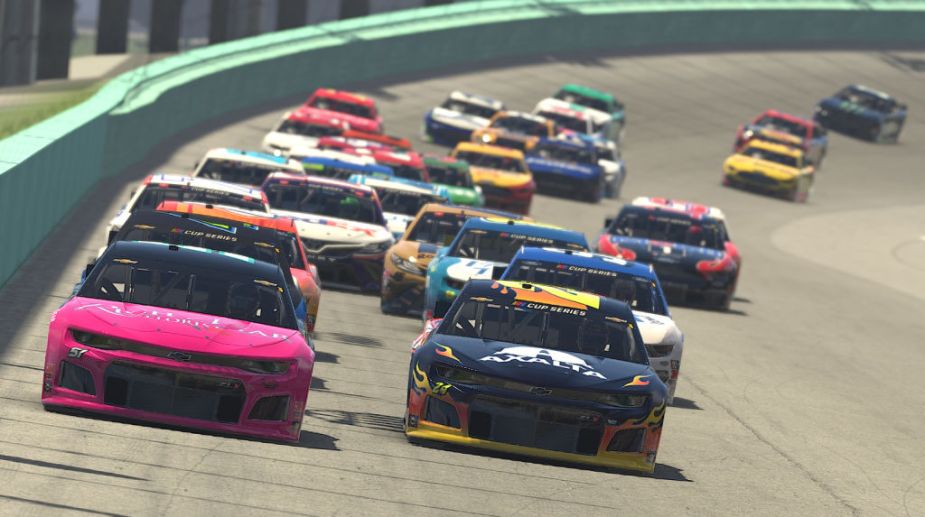 NASCAR virtual racing