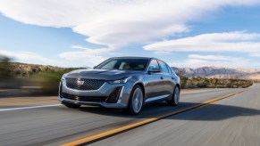 The 2020 CT5 provides a refined ride while maintaining the world-class handling and fun-to-drive characteristics that define Cadillac sedans.