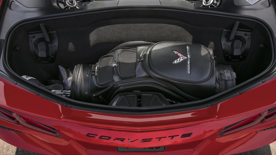 2020 Chevrolet Corvette rear trunk