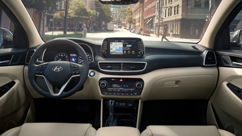2020 Hyundai Tucson compact suv interior