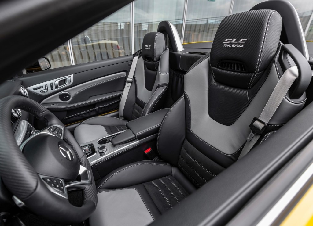 2020 Mercedes SLC Final Edition interior