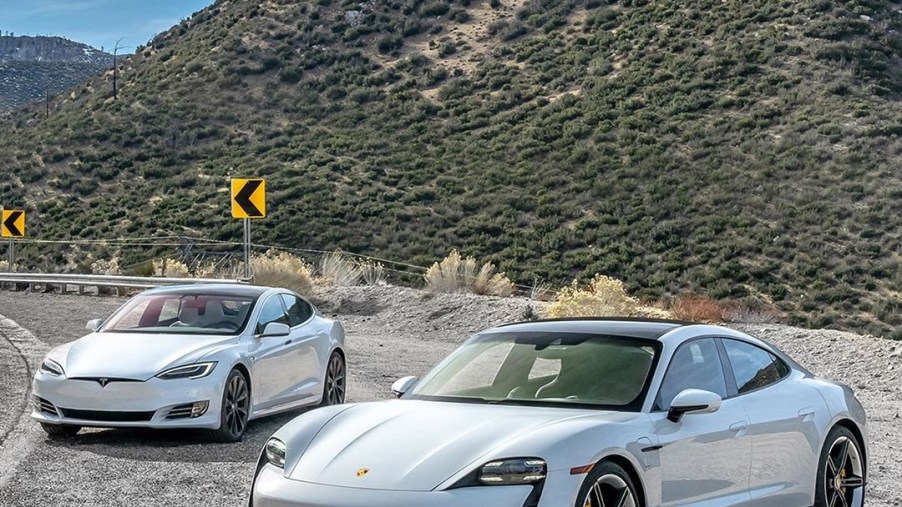 2020 Porsche Taycan Turbo S vs 2020 Tesla Model S