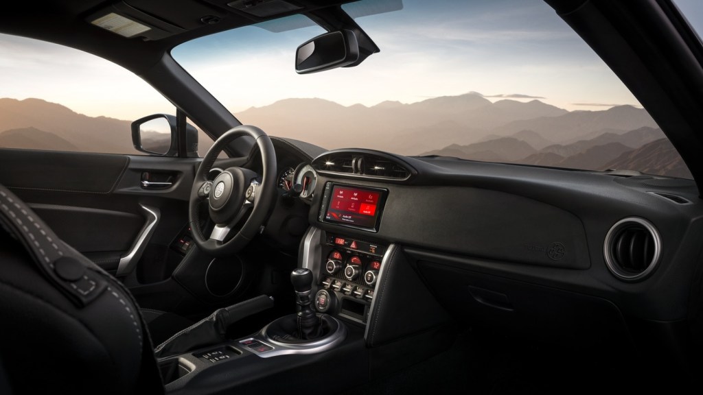 2020 Toyota 86 GT interior