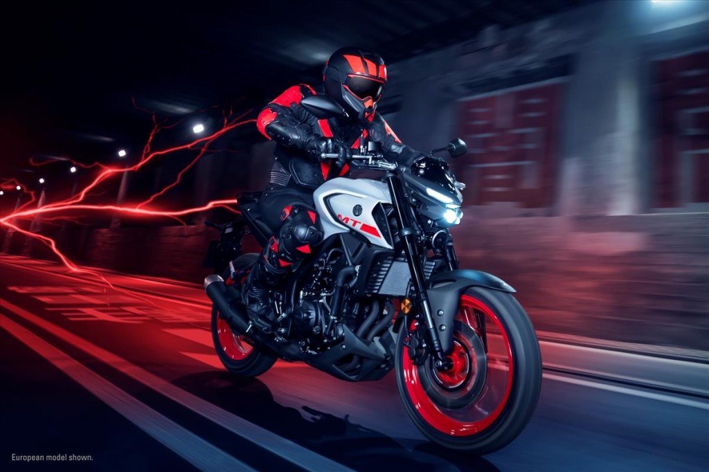 2020 Yamaha MT-03 side