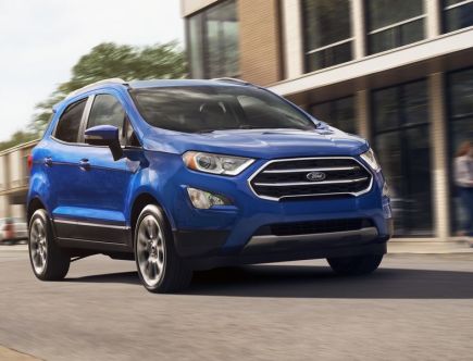The Ford EcoSport Barely Beats the Chevy Trailblazer