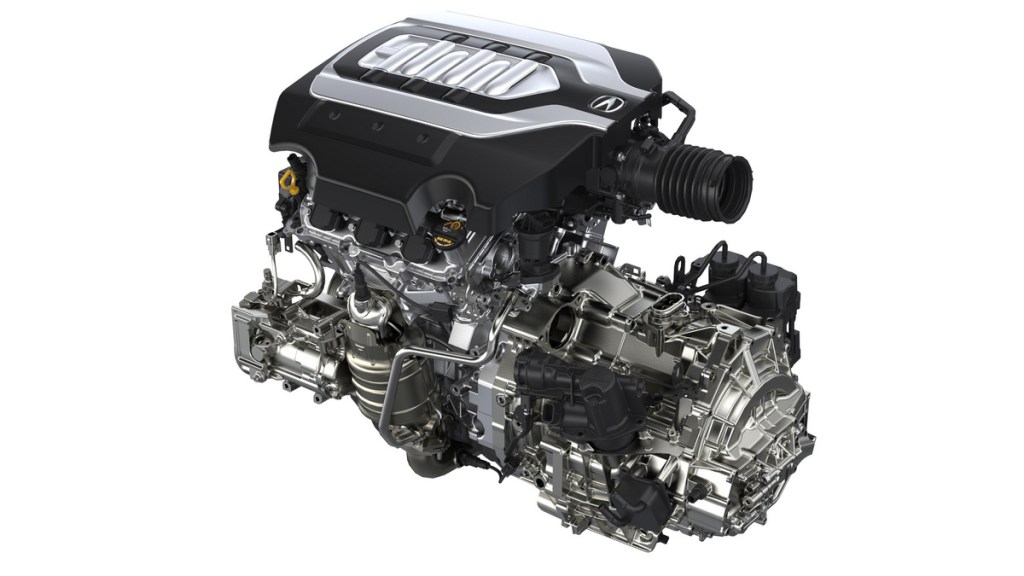 2020 Acura RLX Sport Hybrid engine