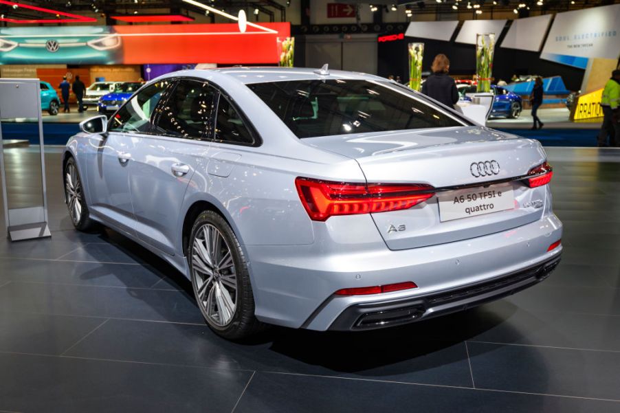 Audi A6 50 TFSI e quattro on display at Brussels Expo