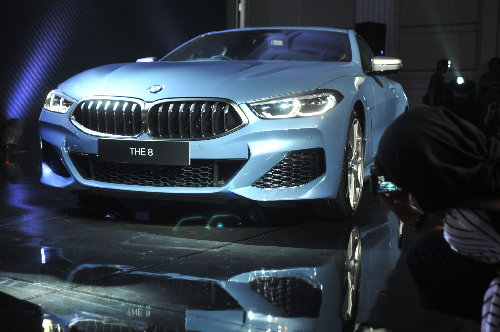 BMW Indonesia's newest product, the All-New BMW 8 Series Coupe on May, 17,2019. All-new BMW M850i xDrive Coupe.