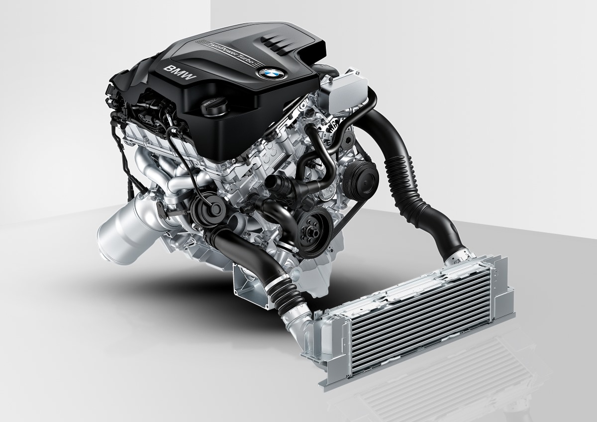 BMW N20 turbocharged four-cylinder engine