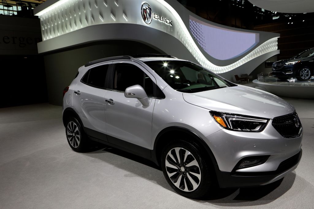 2018 Buick Encore is on display at the 110th Annual Chicago Auto Show