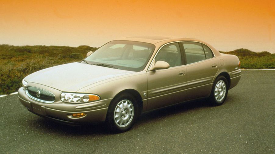 Buick Lesabre 2000 on the road.