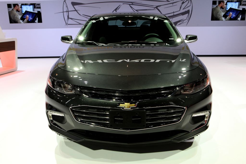 2017 Chevrolet Malibu LT is on display at the 109th Annual Chicago Auto Show