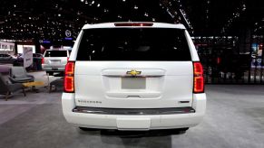 2017 Chevrolet Suburban is on display at the 109th Annual Chicago Auto Show