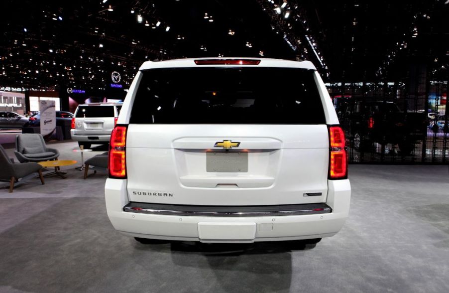 2017 Chevrolet Suburban is on display at the 109th Annual Chicago Auto Show