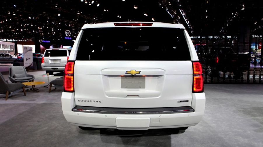 2017 Chevrolet Suburban is on display at the 109th Annual Chicago Auto Show
